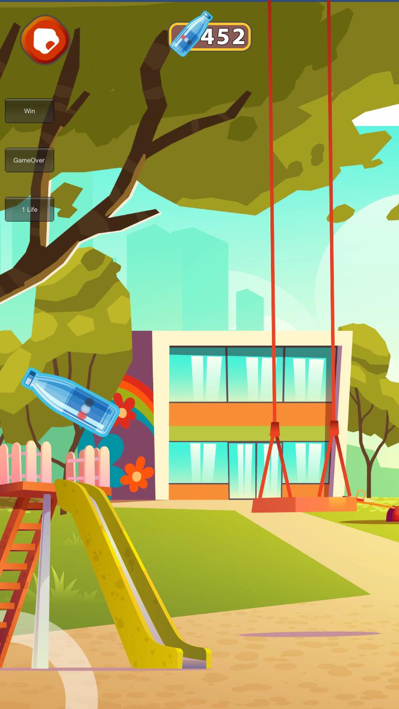 Bottle Flip Adventures - Game Screenshot 1